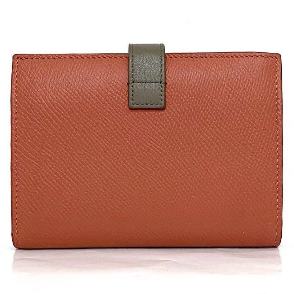 Celine Strap Wallet Red Gray Antique Rose - Picture 2 of 10